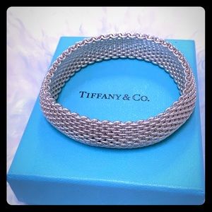 Tiffany & Co somerset mesh bracelet